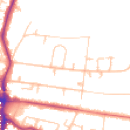 Daytime road noise heatmap for BR3 5BB