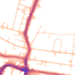 Daytime road noise heatmap for BR3 5BW