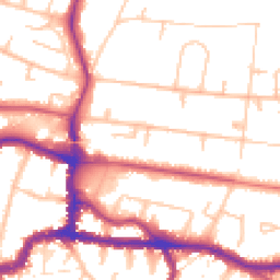 Daytime road noise heatmap for BR3 5EL