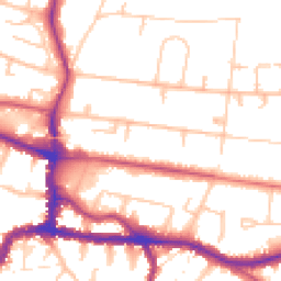 Daytime road noise heatmap for BR3 5EW