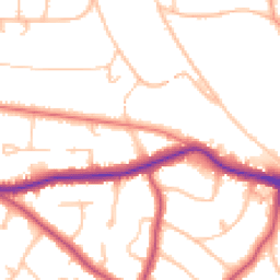 Daytime road noise heatmap for BR3 5HX