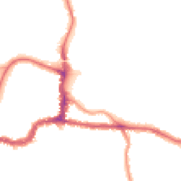 Night-time road noise heatmap for BR3 5JJ