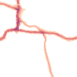 Night-time road noise heatmap for BR3 5JY