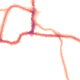 Night-time road noise heatmap for BR3 5LD