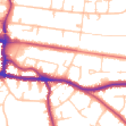 Daytime road noise heatmap for BR3 5TY