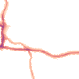 Night-time road noise heatmap for BR3 5TY