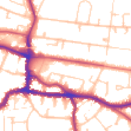 Daytime road noise heatmap for BR3 5XG