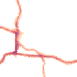 Night-time road noise heatmap for BR3 5XG
