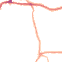 Night-time road noise heatmap for BR3 6LX