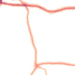 Night-time road noise heatmap for BR3 6QA