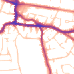Daytime road noise heatmap for BR3 6TS