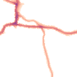 Night-time road noise heatmap for BR3 6TS