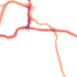 Night-time road noise heatmap for BR3 6TW