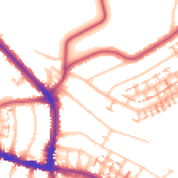 Daytime road noise heatmap for BR4 0AL