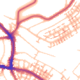 Daytime road noise heatmap for BR4 0AN