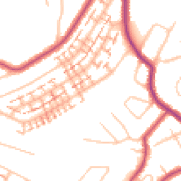 Daytime road noise heatmap for BR4 0AX