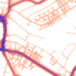 Daytime road noise heatmap for BR4 0BB