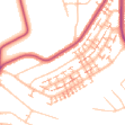 Daytime road noise heatmap for BR4 0BG