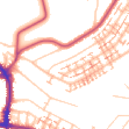 Daytime road noise heatmap for BR4 0BL