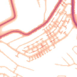 Daytime road noise heatmap for BR4 0BN