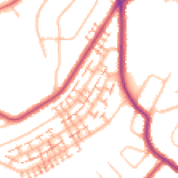 Daytime road noise heatmap for BR4 0BP