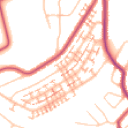 Daytime road noise heatmap for BR4 0BQ