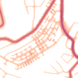 Daytime road noise heatmap for BR4 0BW