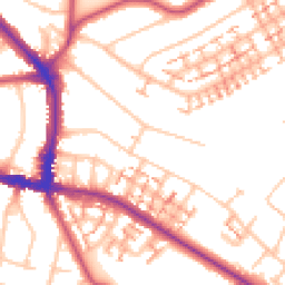 Daytime road noise heatmap for BR4 0DF