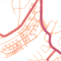 Daytime road noise heatmap for BR4 0DN