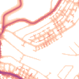 Daytime road noise heatmap for BR4 0DP