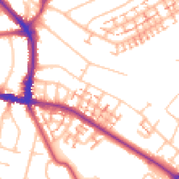 Daytime road noise heatmap for BR4 0DQ
