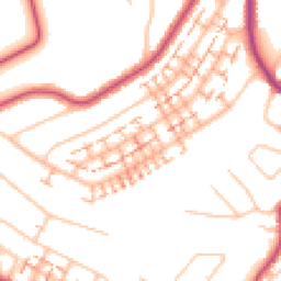 Daytime road noise heatmap for BR4 0DR