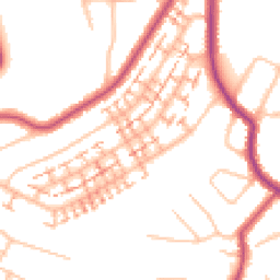 Daytime road noise heatmap for BR4 0DS