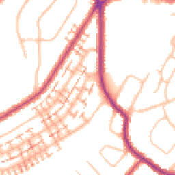 Daytime road noise heatmap for BR4 0DU