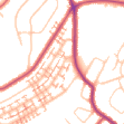 Daytime road noise heatmap for BR4 0DW