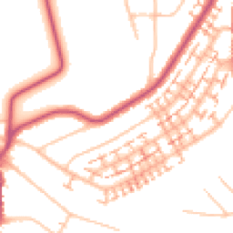 Daytime road noise heatmap for BR4 0DZ