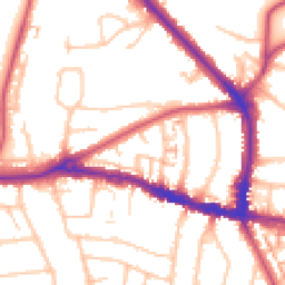 Daytime road noise heatmap for BR4 0LB