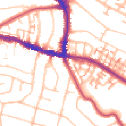 Daytime road noise heatmap for BR4 0LY