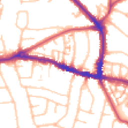 Daytime road noise heatmap for BR4 0NF