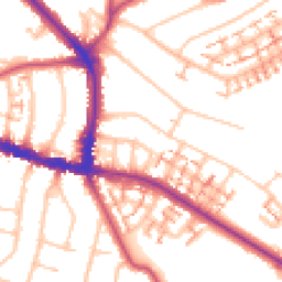 Daytime road noise heatmap for BR4 0QH
