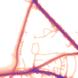 Daytime road noise heatmap for BR4 0QY