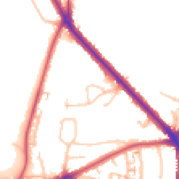 Daytime road noise heatmap for BR4 0RG
