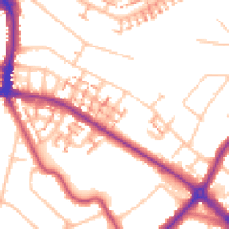 Daytime road noise heatmap for BR4 0SG