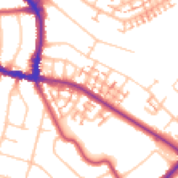 Daytime road noise heatmap for BR4 0SH