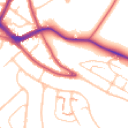 Daytime road noise heatmap for BR4 9JN