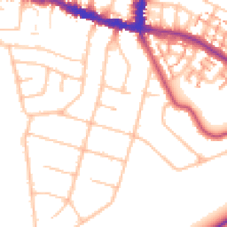 Daytime road noise heatmap for BR4 9LD