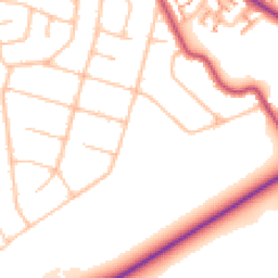 Daytime road noise heatmap for BR4 9LQ