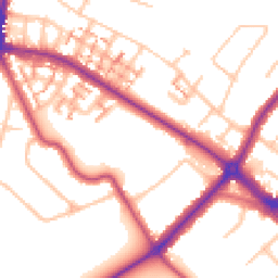 Daytime road noise heatmap for BR4 9QN