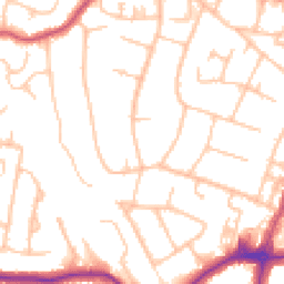 Daytime road noise heatmap for BR6 0AH