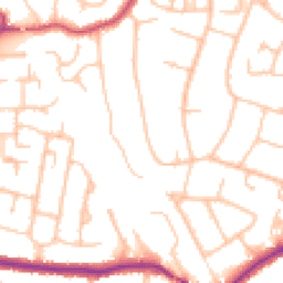 Daytime road noise heatmap for BR6 0BD